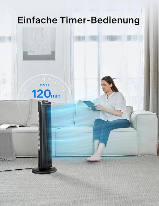 Produktbild Pelonis Oszillierender Turmventilator