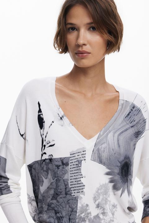 Actual product image Desigual Maglia Donna Bianco (XS)