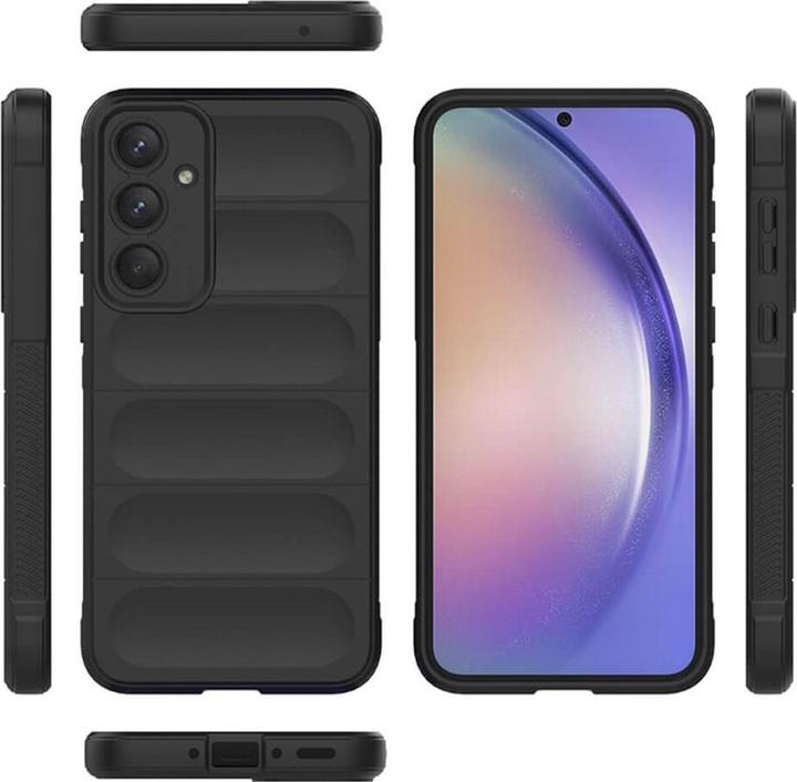 Immagine prodotto Cover-Discount Galaxy A55 - Cover protettiva rugged nera (Samsung Galaxy A55)