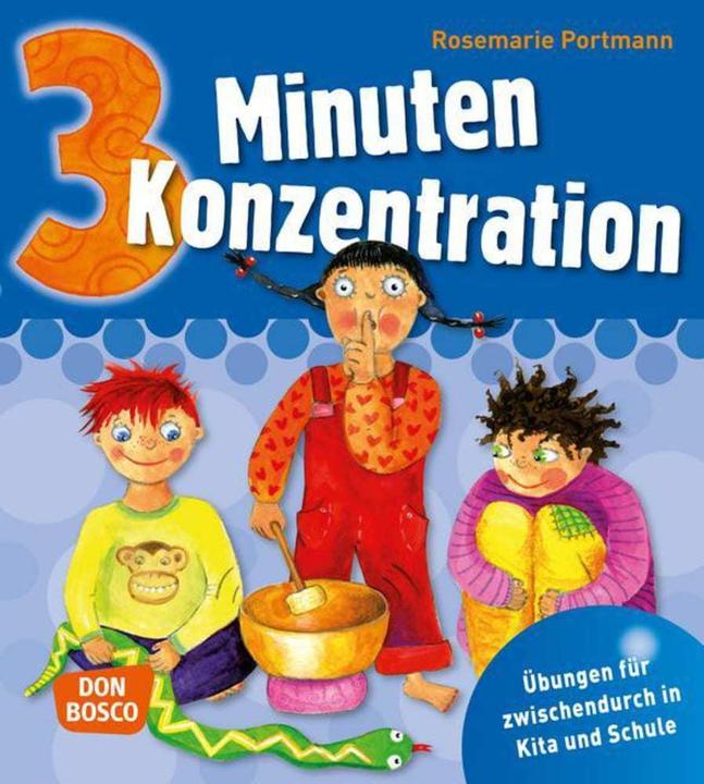 Produktbild 3 Minuten Konzentration (Deutsch, Portmann, Rosemarie, 2014)