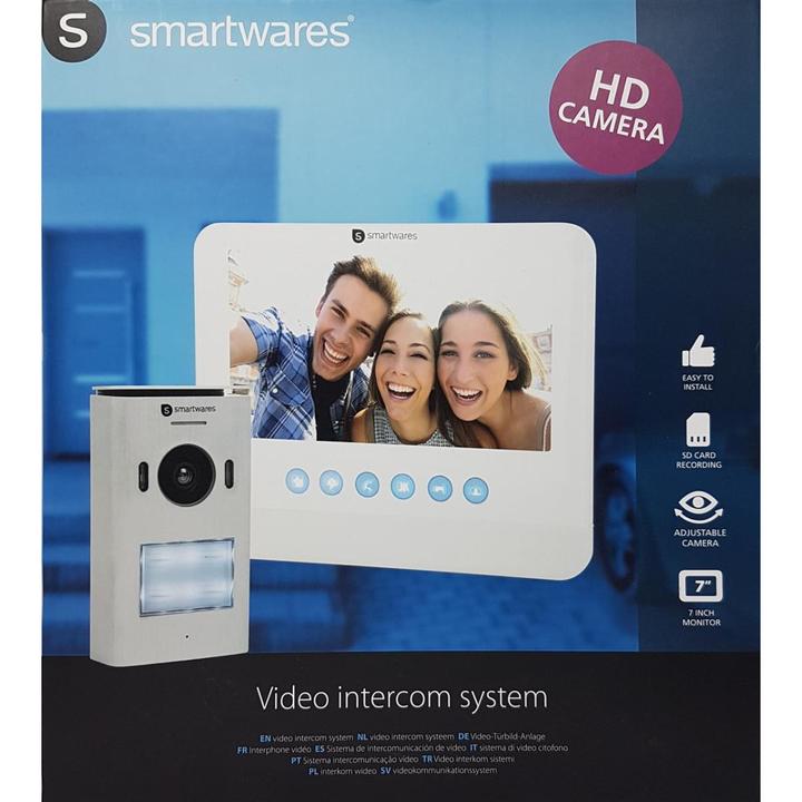 Image du produit Smartwares Portier vidéo 2 fils (Câblé)