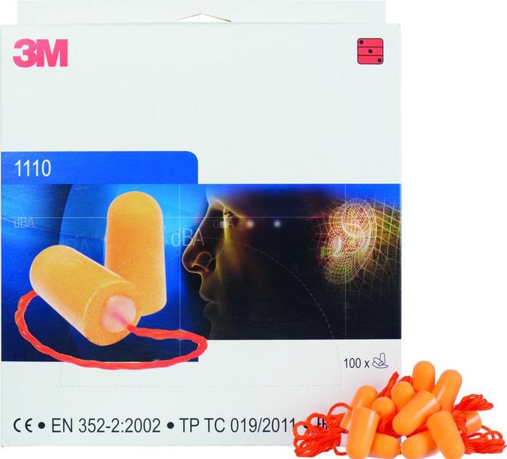 Productafbeelding 3M Wegwerp gehoorbeschermers 1100 (1x)