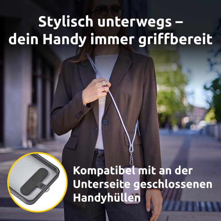 Actual product image Intenso Handykette als Lade- + Datenkabel USB-C bis 1,65m lila (1.65 m, USB 2.0, 60 W)