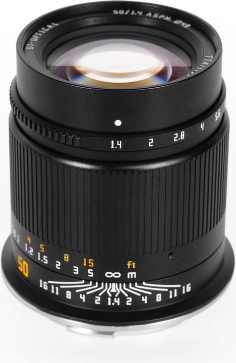 Immagine prodotto TTArtisan 50 mm F1.4 Canon RF (Canon RF, Full frame)