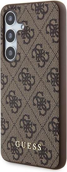 Produktbild Guess GUOHCSA55G4GFBR A55 A556 brązowy/brwon hardcase 4G Metal Gold Logo (Samsung Galaxy A55)