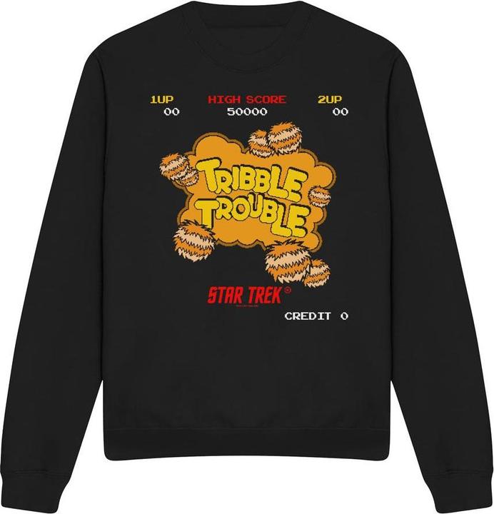 Actual product image Unisex Adult Tribble Trouble Sweatshirt (S)
