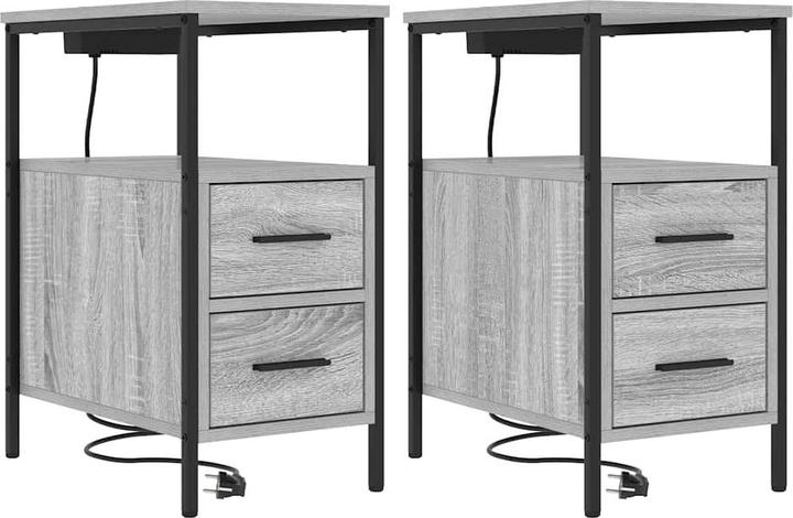 Produktbild vidaXL Nachttisch (48 x 30 x 61 cm)