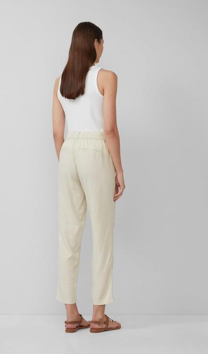 Actual product image S.Oliver Hose Leinenmix-Hose im Relaxed Fit mit Elastikbund (48)