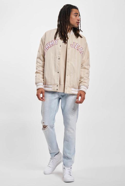Produktbild Tommy Hilfiger Tommy Jeans Rlx Pinstripe Bomberjacke - 86443 (S)