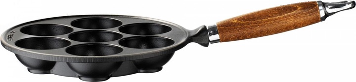 Produktbild Le Creuset Pförtchenpfanne Mit Holzgriff (20 cm, Gusseisen, Emaille)