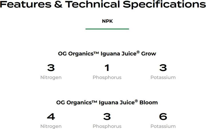 Produktbild Advanced Nutrients True Organic Iguana Juice Bloom 1L (1.20 kg, 1 l)