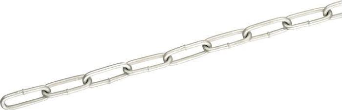 HP Autozubehör Rundstahlkette DIN 5685 Kettennennstärke 8,0 mm C 80 (30 m)