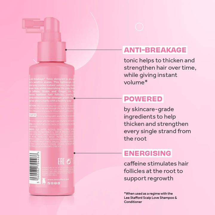 Produktbild Lee Stafford Scalp Love Anti Hair-Loss Thickening Leave-In Tonic - Rinse-free Anti-Hair Loss Tonic
