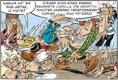 Actual product image Asterix 35: Asterix bei den Pikten (German, René Goscinny, 2013)