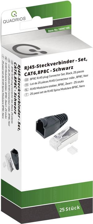 Quadrios Jeu de connecteurs RJ 45 6