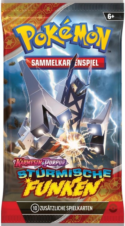 Immagine prodotto Pokémon Stormy Sparks Booster Pack (Tedesco, Pacchetto Booster)