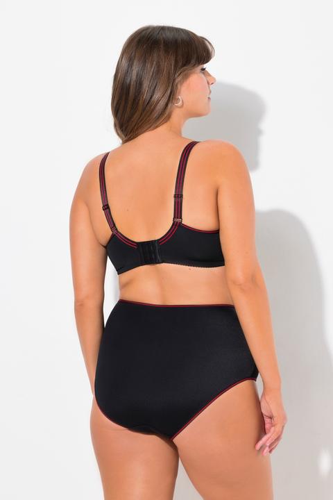 Image du produit Ulla Popken Soutien-gorge à armatures, bonnets Spacer. Tissu jacquard à motif. Bonnet C-D. (85 B)