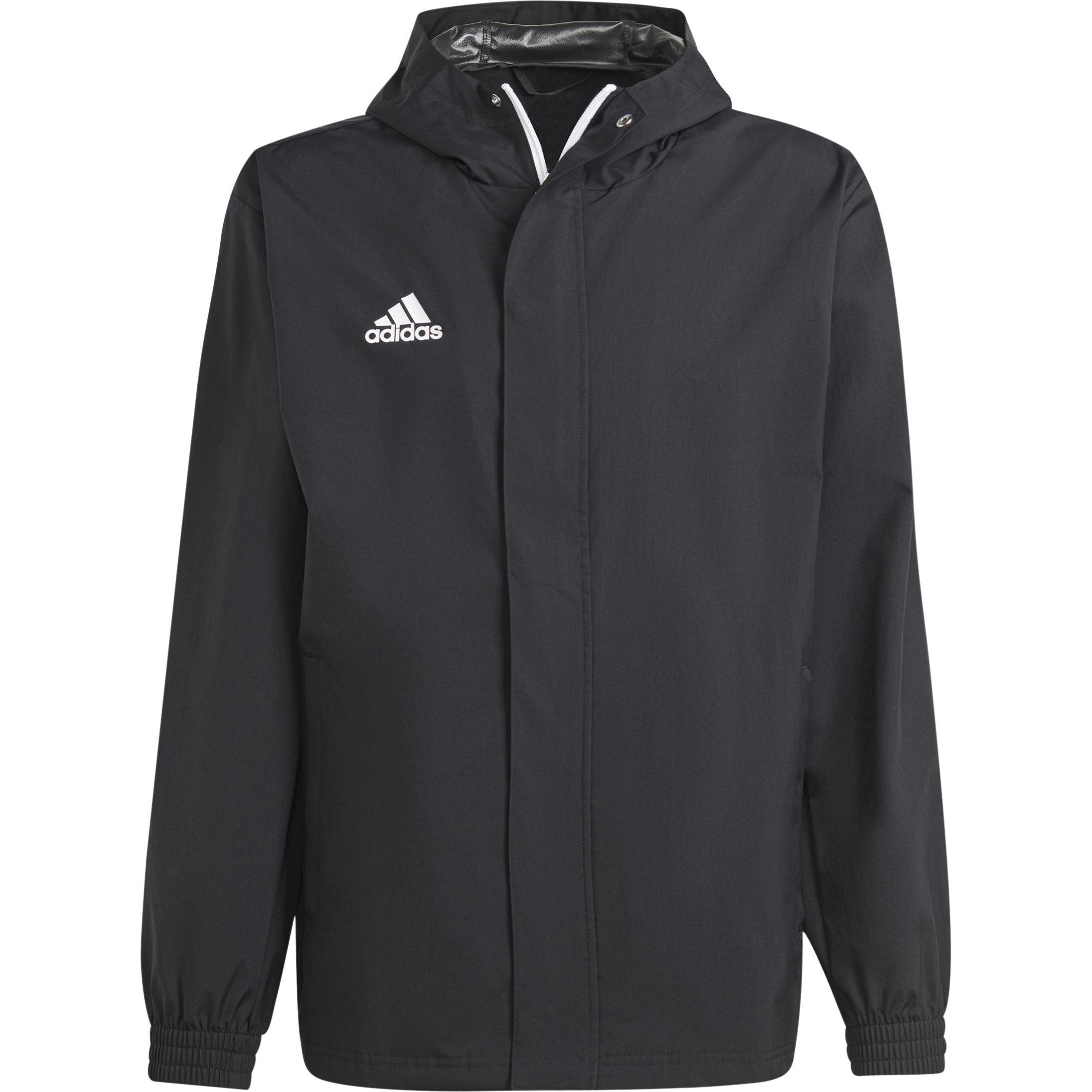 adidas, Herren, Laufjacke, Herrenjacke ENTRADA 22 Allwetterjacke IK4010 (3XL), Schwarz, 3XL