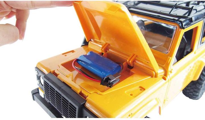 Immagine prodotto Amewi RC AMX Rock fuoristrada 4WD RTR 1:16 giallo (RTR pronto all'uso)
