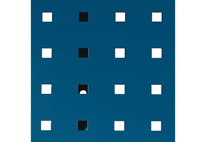 Actual product image Bott Perforated panel W457xL1981mm gentian blue, RAL 5010