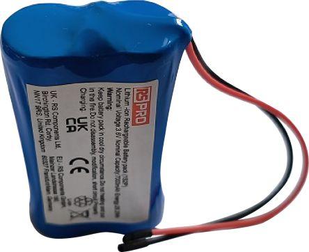 Actual product image RS PRO 3.6V NiCd Rechargeable Battery Pack, 7Ah (7000 mAh)