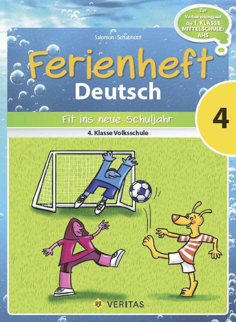 Actual product image Ferienheft Deutsch 4. Volksschule (German, Jutta Shabhüttl, 2014)