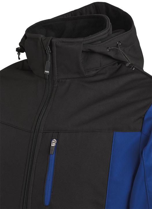 Produktbild FHB Softshelljacke JANNIK Grösse M royal/schwarz (M)