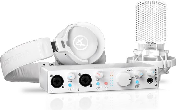 Produktbild Arturia MiniFuse Recording Pack White