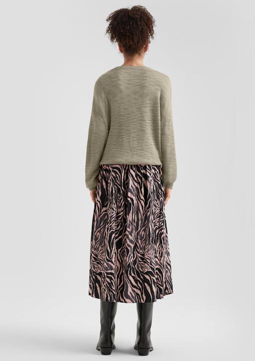 Produktbild s.Oliver Strickpullover Strickpullover mit Strukturmuster (XL)