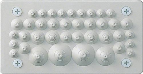 Actual product image Hager Cable entry