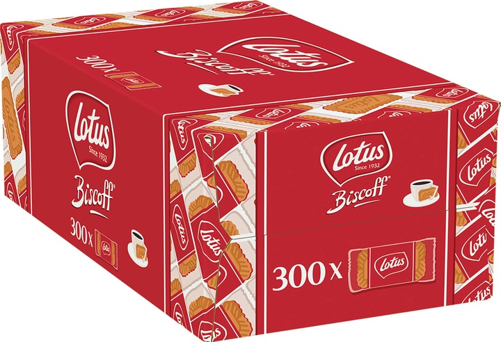 Actual product image Lotus Biscoff (300 pcs., 562 g)