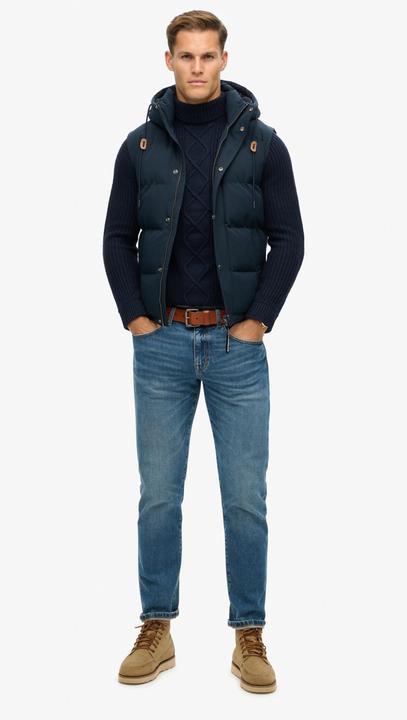 Actual product image Superdry hooded sleeveless jacket everest (M)
