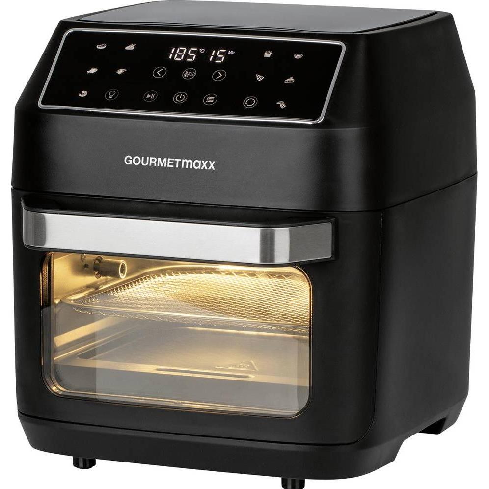 Gourmetmaxx Friggitrice Ad Aria Calda, Friggitrice, Nero