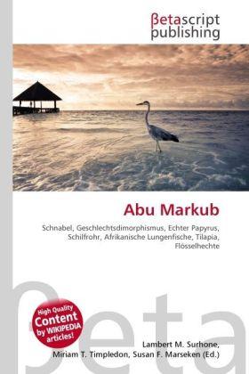 Produktbild Abu Markub (Deutsch, Lambert M. Surhone, Miriam T. Timpledon, Susan F. Marseken, 2010)