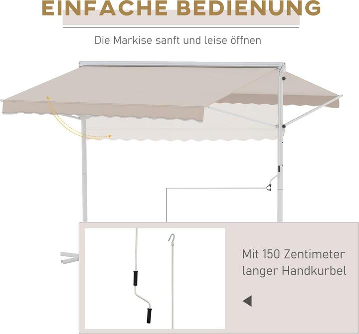 Immagine prodotto Outsunny Tenda da sole (2.94 m)