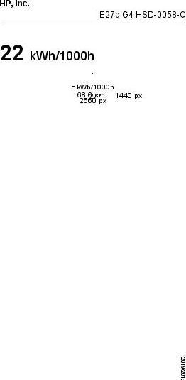 Image du produit HP E27Q G4 (2560 x 1440 pixels, 27")