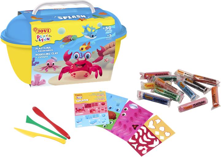 Actual product image Jovi Play&Fun Knete Wassertiere