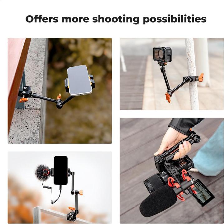 Immagine prodotto K&F Concept Super Clamp & Magic Arm
