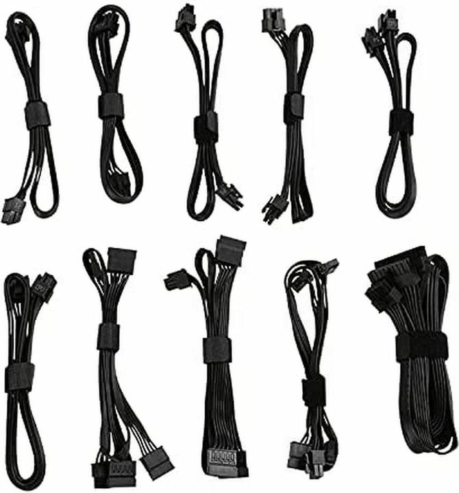 Produktbild Nox HUMMER X 850W PLUS GOLD Netzteil 24-pin ATX Schwarz (850 W)