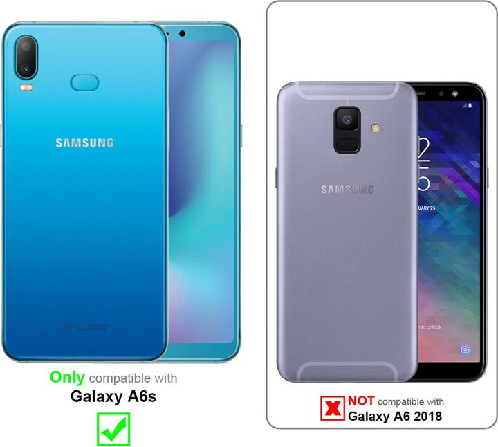Image du produit Cadorabo Couverture du livre de fleurs (Samsung Galaxy A6s)