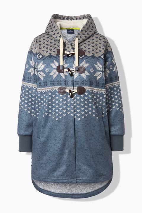Produktbild Laurasøn Strickfleece-Jacke, Kapuze, Langarm (40)
