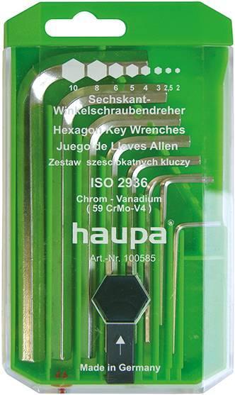 Actual product image Haupa Key set hexagonal PVC base 8pcs 2- 100585