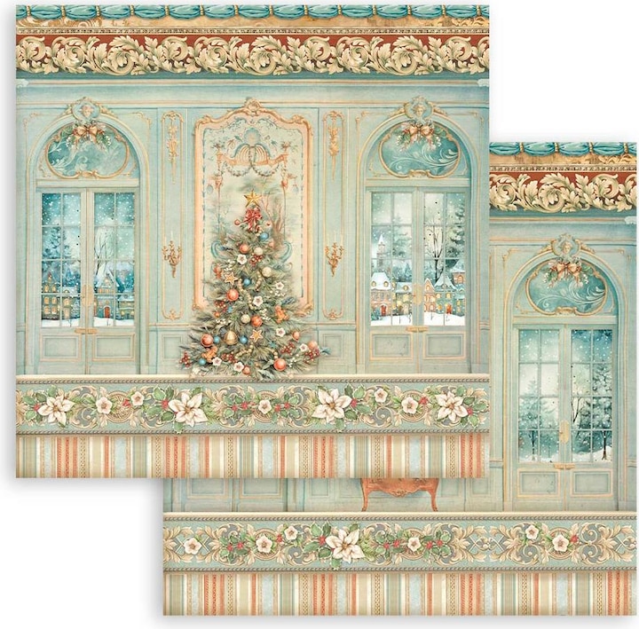 Actual product image Stamperia Scrapbook block "The Nutcracker" (190 g/m², 10 x)