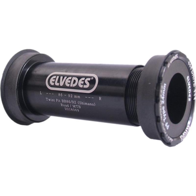 Elvedes ELVEDEN Twistfit BB36/92 Shimano Bottom Bracket Black 86/92 mm (2018069)