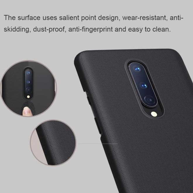 Actual product image Nillkin Super Frosted Shield Series (Oneplus 8)
