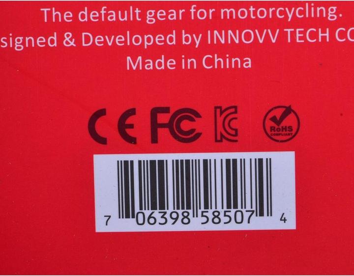 Immagine prodotto Innovv K5 - Registratore video per moto (Microfono incorporato, 4K)