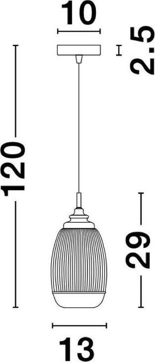 Productafbeelding Nova Luce Maan (E14)