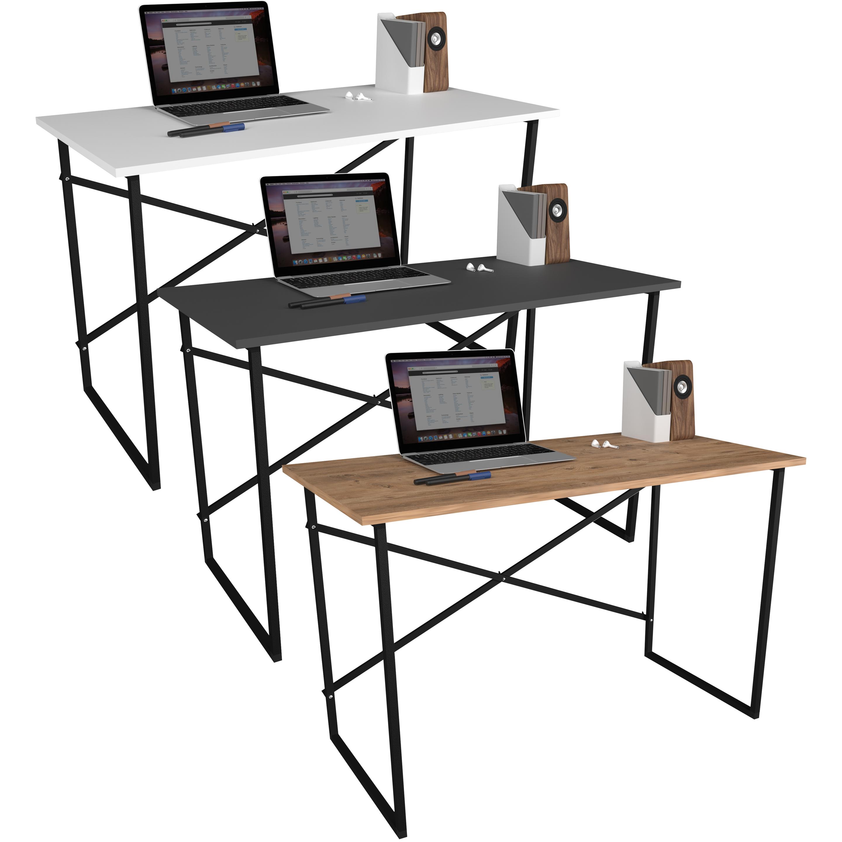 Thumbnail - VCM, Schreibtisch, Schreibtisch Computertisch Insasi (90 x 50 x 75 cm)