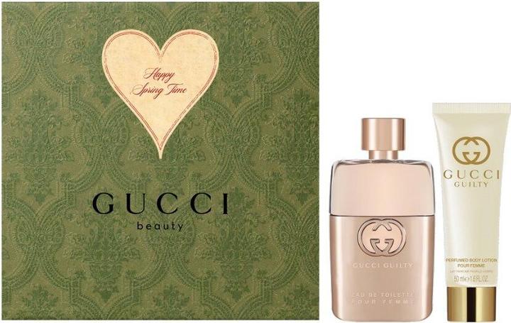 Produktbild Gucci Guilty Pour Femme 2021 - EDT 50 ml + tÄ›lovÃ© mlÃ©ko 50 ml (Eau de Toilette, 50 ml)