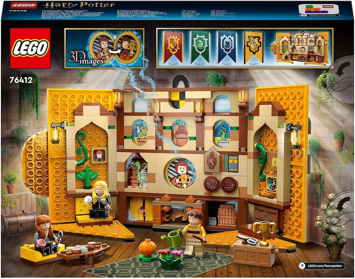 Immagine prodotto LEGO Stendardo della casa Hufflepuff (76412, LEGO Harry Potter)